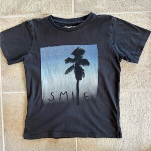 Munster Black Kids T-Shirt with Palm Tree Design